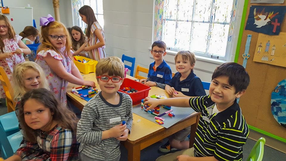 group photo of children